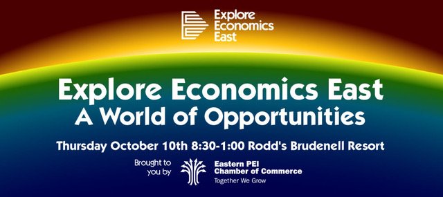 EPEICC's tweet photo. Reserve your tickets today for Explore Economics East
#businesshustle #easternpei #worldopportunities
https://t.co/kpvzpfNrHQ https://t.co/YCpGw0cK3z