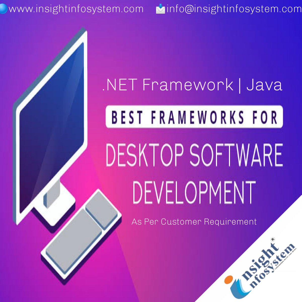 Insightinfosys's tweet image. Application Development at low cost .
#MobileAppDevelopment #desktopappsdevelopment #webappsdevelopment