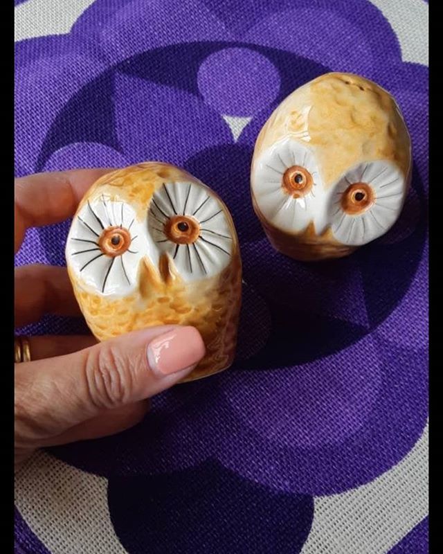 1970s salt and pepper set, a perfect gift for an owl lover!
(Shop link in bio ⬆️)
.
.
.
#owl #owls #kitchenalia #retrohome #saltandpepper #retro #instaretro #1970s #70sdecor #70s #70shome #1970shome #twittwoo #etsy #etsyvintage #etsyshop #etsyvintageshop… ift.tt/34ywvvK