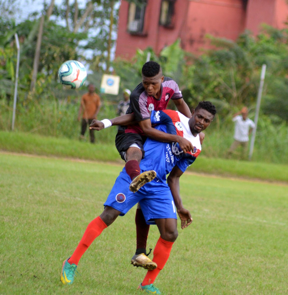 ESUTExplorers's tweet photo. Meet Our MCM for this week!!! 
Nnamani favour  
jersey no 13
Left wing back
Scorer of our lone goal in calabar

Reminder!!!
#hifl2019 second leg quarterfinal match is on wednessday 11th September 2019
As we look to clear our way to the semis
#ESUTvsUNICAL 
@HiFLNigeria https://t.co/G5SHb1XbWh
