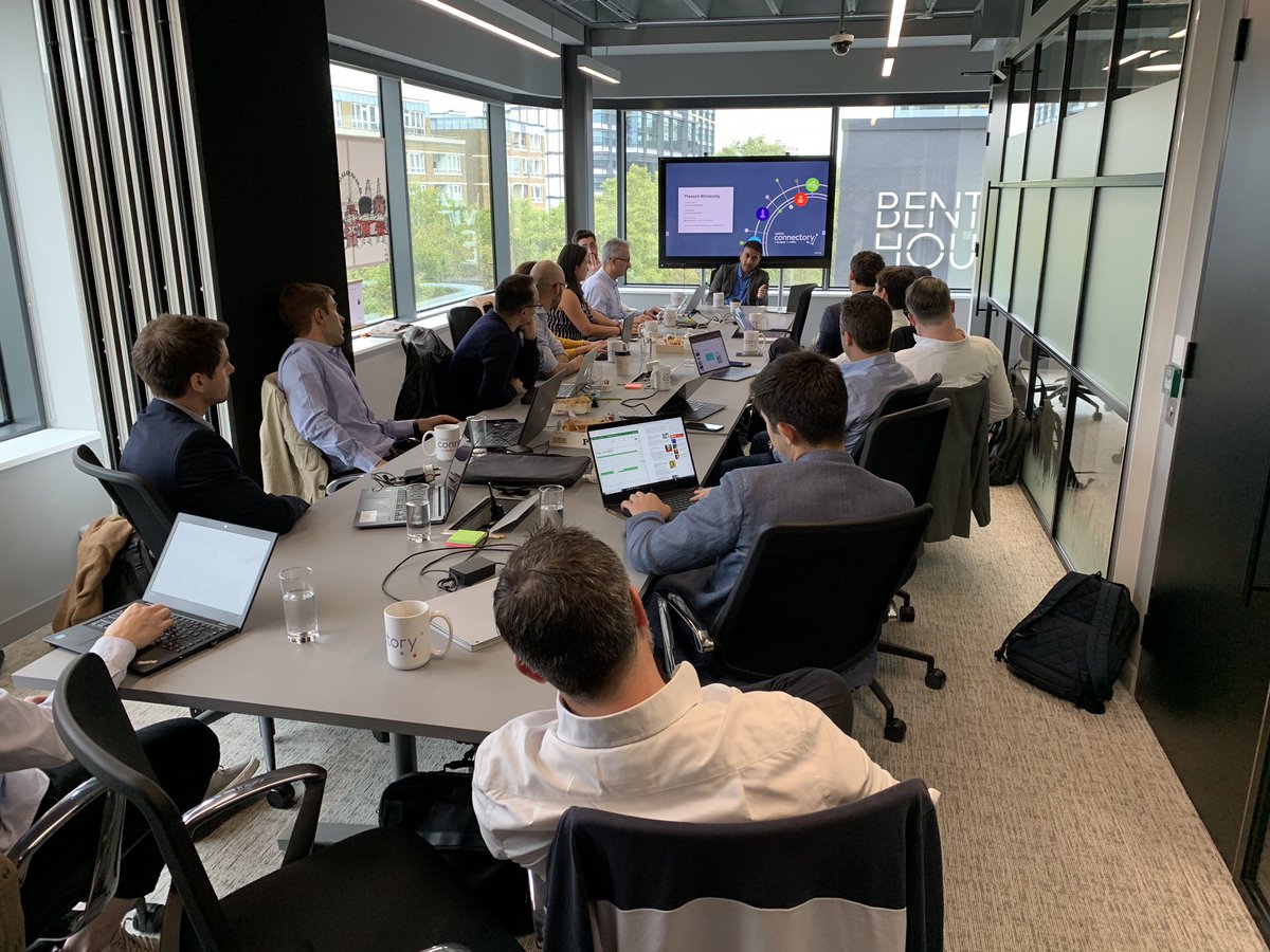 Mobility III program is underway - round table with <a href="/TfL/">TfL</a> Rikesh Shah at London Connectory <a href="/LDNconnectory/">London Connectory</a> <a href="/nitrouslondon/">Nitrous</a> @connectory <a href="/scicekoglu/">Serhat Cicekoglu</a> <a href="/gerodcarf/">Gerod Carfantan</a>