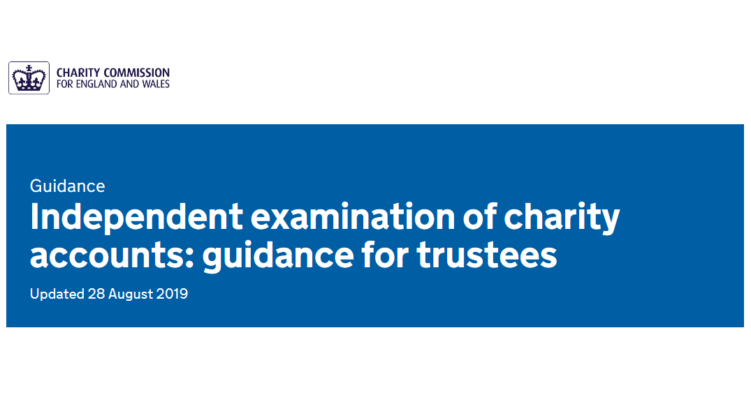 The <a href="/ChtyCommission/">Charity Commission</a> has updated its guidance on key things trustees need to know about independent examination. Particularly relevant for small organisations that don’t meet the statutory audit threshold of £1m. 
bit.ly/2lA5Gp3