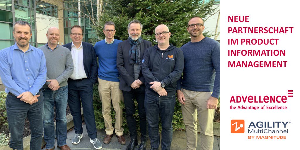 Advellence Solutions AG (@advellence_ag) on Twitter photo Advellence & Magnitude Software kooperieren bei der Bereitstellung einer intelligenten PIM-Lösung.
<a href="/advellence_ag/">Advellence Solutions AG</a> und <a href="/Mag_SW/">Magnitude Software - insightsoftware</a>, haben heute eine Partnerschaftsvereinbarung zur Vermarktung von Agility PIM, einer führenden PIM-Lösung, bekannt gegeben. adv.link/Magnitude Advellence & Magnitude Software kooperieren bei der Bereitstellung einer intelligenten PIM-Lösung.
<a href="/advellence_ag/">Advellence Solutions AG</a> und <a href="/Mag_SW/">Magnitude Software - insightsoftware</a>, haben heute eine Partnerschaftsvereinbarung zur Vermarktung von Agility PIM, einer führenden PIM-Lösung, bekannt gegeben. adv.link/Magnitude
