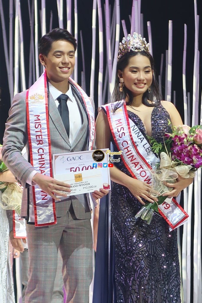 PageantTrend's tweet photo. Mr and Ms Chinatown Philippines 2019 Grand Winners are : Jonah Chantong and Nina Lee
#MrMsChinatownPhilippines2019 #BuildingBridges #PageantTrend https://t.co/kPdP6JY1Qm