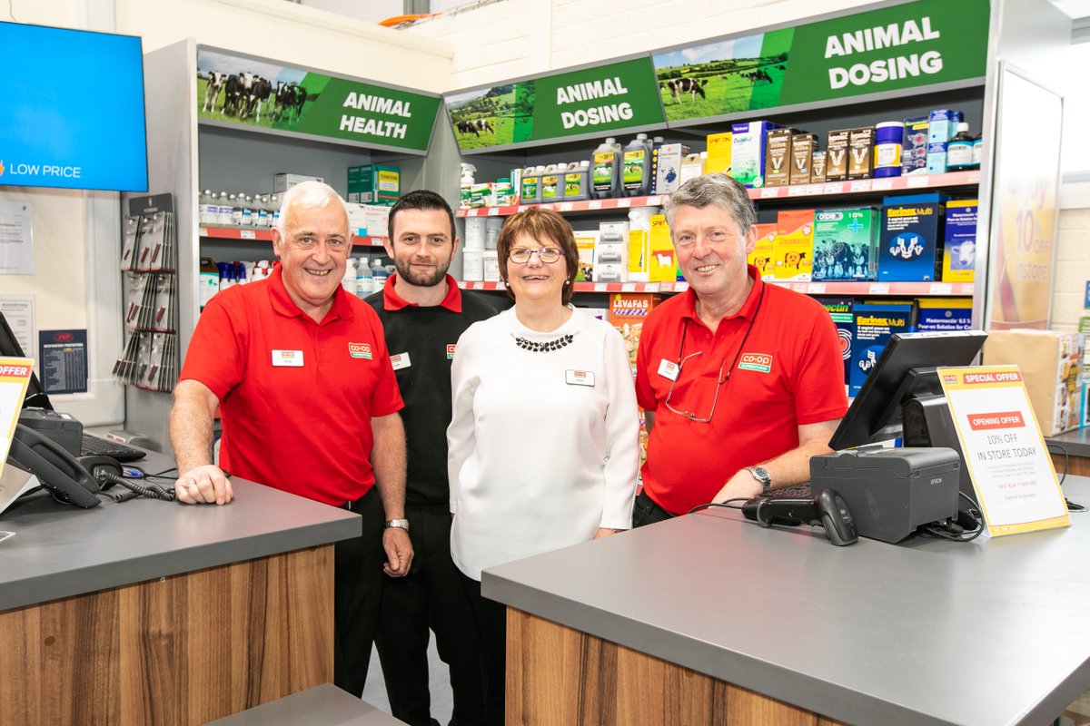 CoOpSuperstores's tweet photo. Thank you to everyone who joined us to celebrate the official launch of Co-Op Superstores, Mogeely last Friday evening! Helen and her team look forward to welcoming you all over the coming weeks &amp; months. #Mogeely https://t.co/gcqQfbUaf2