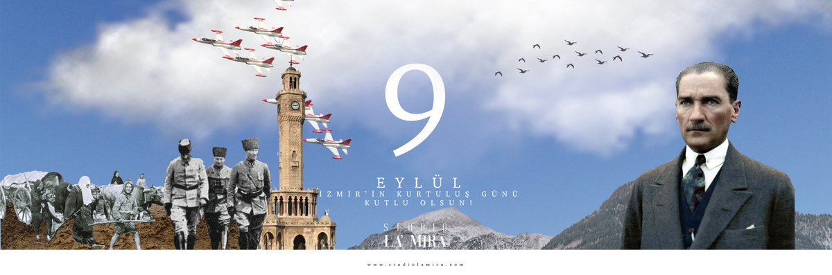 9 Eylül İzmir'in Kurtuluş Günü Kutlu Olsun! 
#izmir #9eylül #9eylül1922 <a href="/izmirbld/">İzmir Büyükşehir Belediyesi</a> #studiolamira #creativeworks #creativeagency
