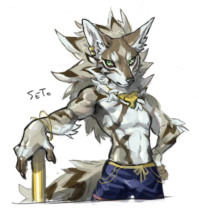 放サモはじめて一番はじめにきたキャラ、セトくんをかきました!かっこいい!
#放課後サモナーズ 