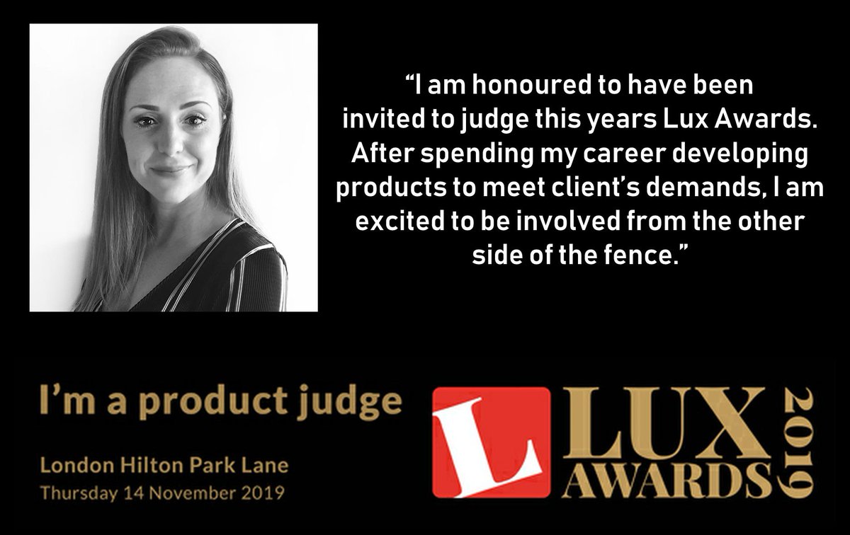 JPRLightingUK's tweet photo. Our Fay Berry has the first round of judging today for the Product category of Lux Awards 2019. Good Luck to all those entered.

#luxawards #lighting #lightingnews #lightingdesign #awards #lightingawards #luxawards2019 https://t.co/ALx4xoczFJ