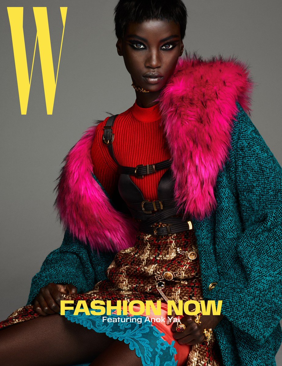 wmag's tweet image. The Egyptian-born, American-raised daughter of Sudanese refugees, model @anok_yai has been on the runways for just a couple of years, but she is already using her popularity to advocate for greater diversity in the fashion and beauty industries: wmag.cm/VSZ74MH