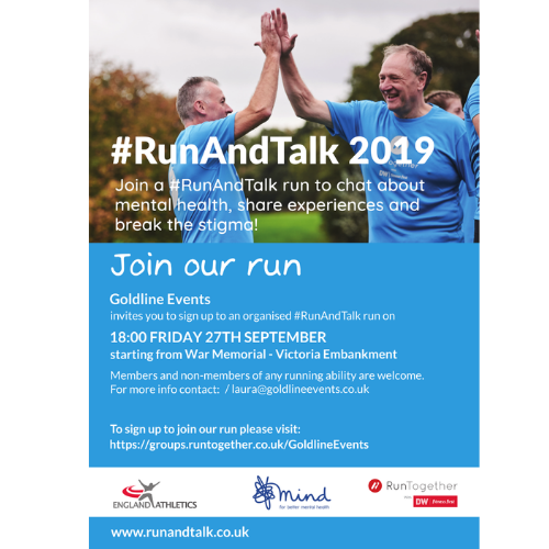 RobinHoodHalf's tweet photo. We are VERY proud to be part of #RunAndTalk2019 this year. Come and join us on the Friday before the Race Weekend for a leisurely trot with likeminded people.

The run is open to all and completely free, if anyone wants to join the run, sign up here: https://t.co/JvZkxGUN08 https://t.co/70g8BONysz