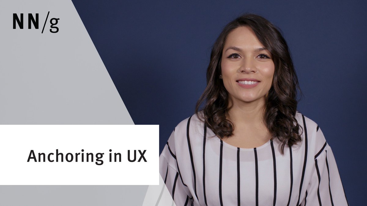 UserViewing's tweet photo. How anchoring influences #UX ⚓️ Anchoring is a psychological principle which can impact how people perceive value and make decisions — in real life and on an interface. https://t.co/4K5CQFbFkT
#userexperience #achoring #uxdesign #userinterface https://t.co/GQwnh7m9Wt
