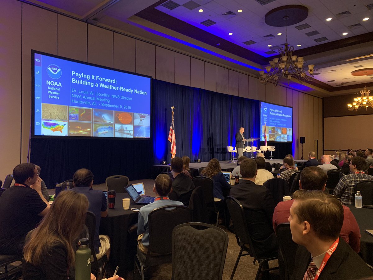SESVRSymposium's tweet photo. #SESVR19 Keynote Speaker, @NWSDirector, is now presenting at #NWAS19!
To follow along, click the hashtag above. https://t.co/ZxJAn2EJyK