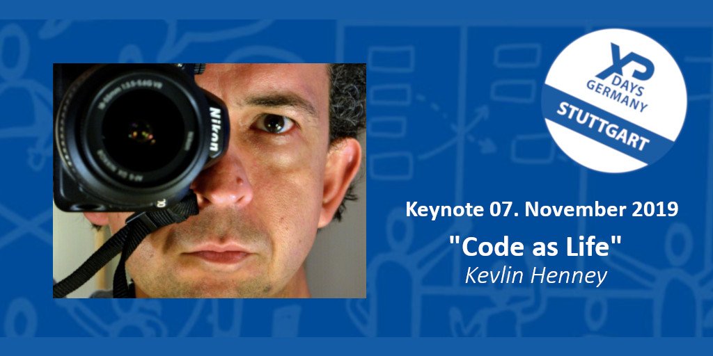 xpdays_de's tweet photo. Als zweiten Keynotespeaker bei den XP Days 2019 in #Stuttgart konnten wir @KevlinHenney gewinnen! Kevlin spricht über "Code as Life" #xdde19 #agile #conference #Software https://t.co/I8iohEfeVR