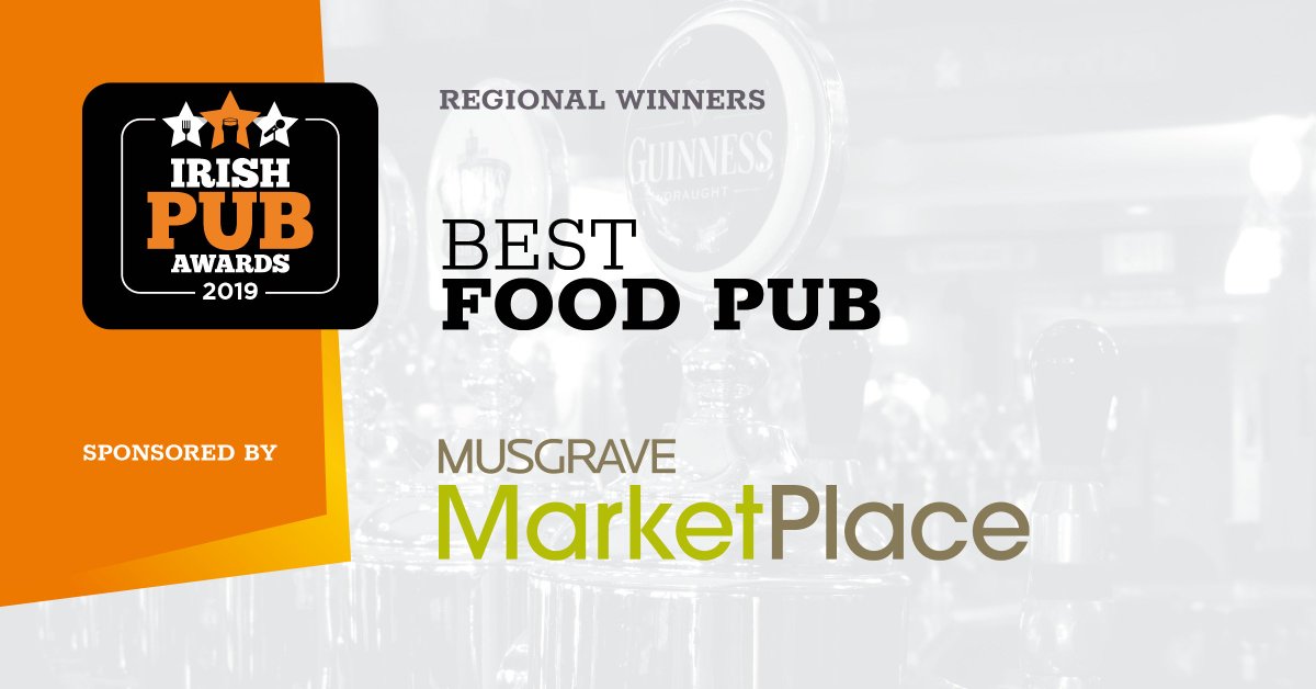 VFIpubs's tweet photo. Winner of @IrishPub_Awards 'Best Food Pub' in the North East region goes to @MurphsBistro in Derragarra, Cavan. Congrats guys! #IrishPubAwards2019 #winners #BestFoodPub #Cavan #IrelandsAncientEast https://t.co/TZS8kI5QQd