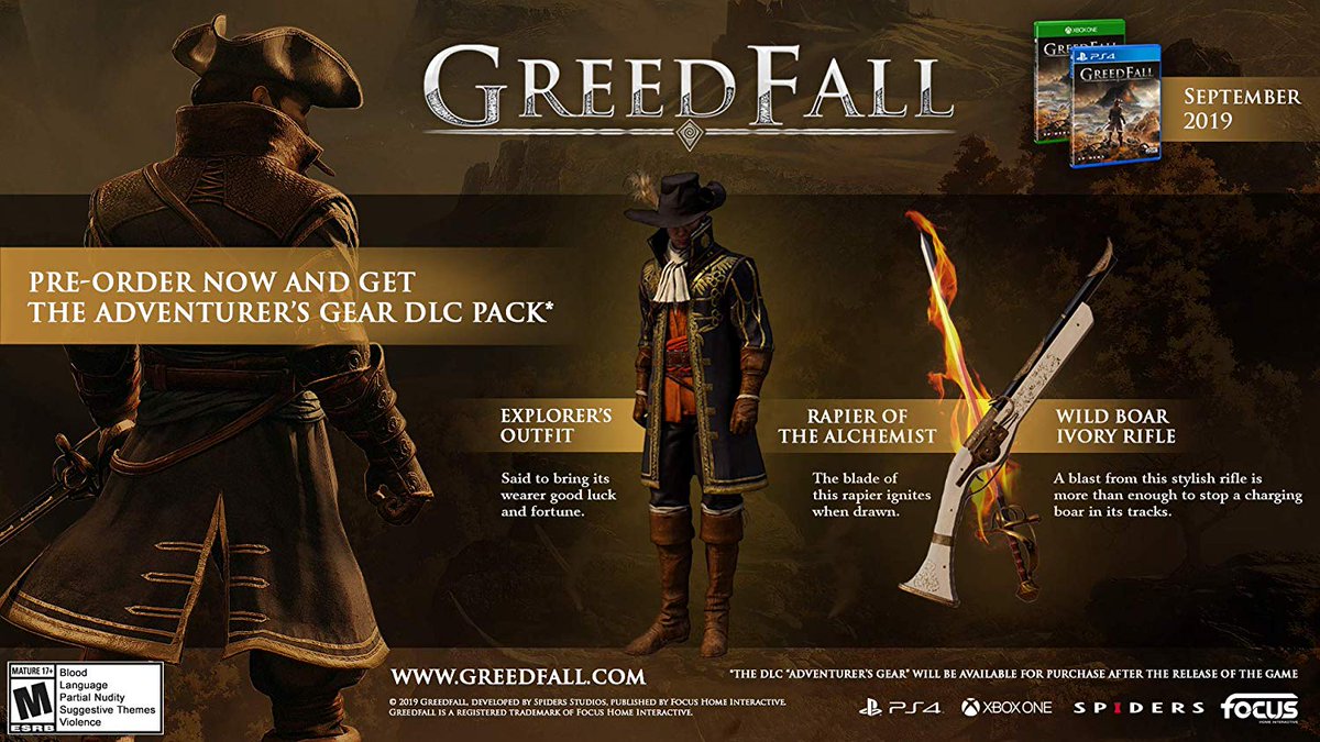 greedfall xbox one amazon