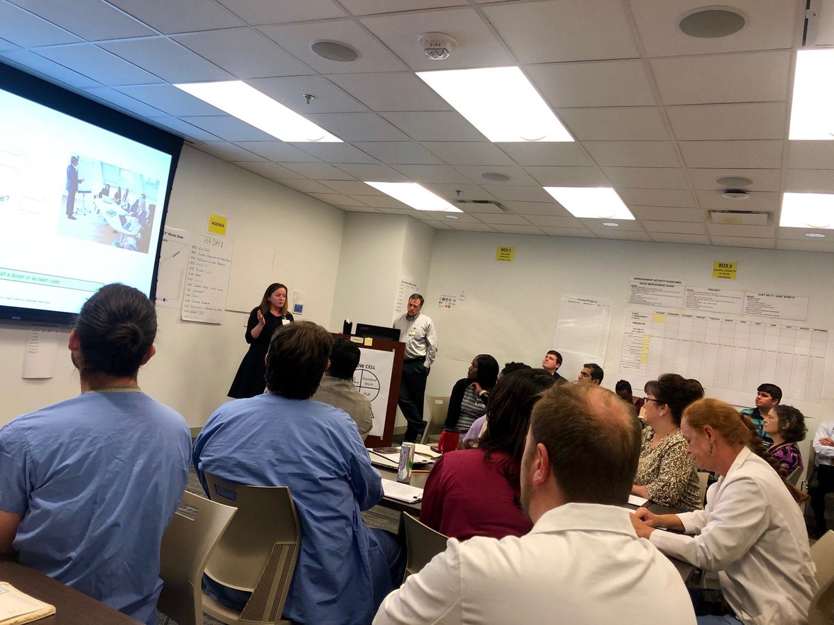Happening Now 👀🧠⁦<a href="/emoryhealthcare/">Emory Healthcare</a>⁩ kick off @EmoryRadiology⁩ Value StreamAnalysis #LEAN #leadership #innovation #PatientCenteredCare #StandardizedWork #Strategy #WasteElimination #MutualProsperity ⁦<a href="/EmoryIRad/">Emory University Interventional Radiology</a>⁩ #IamIR ⁦<a href="/ATLHealthcareQI/">Susan Reich</a>⁩ ⁦<a href="/GregoryQHill/">Gregory Q. Hill, ESQ</a>⁩