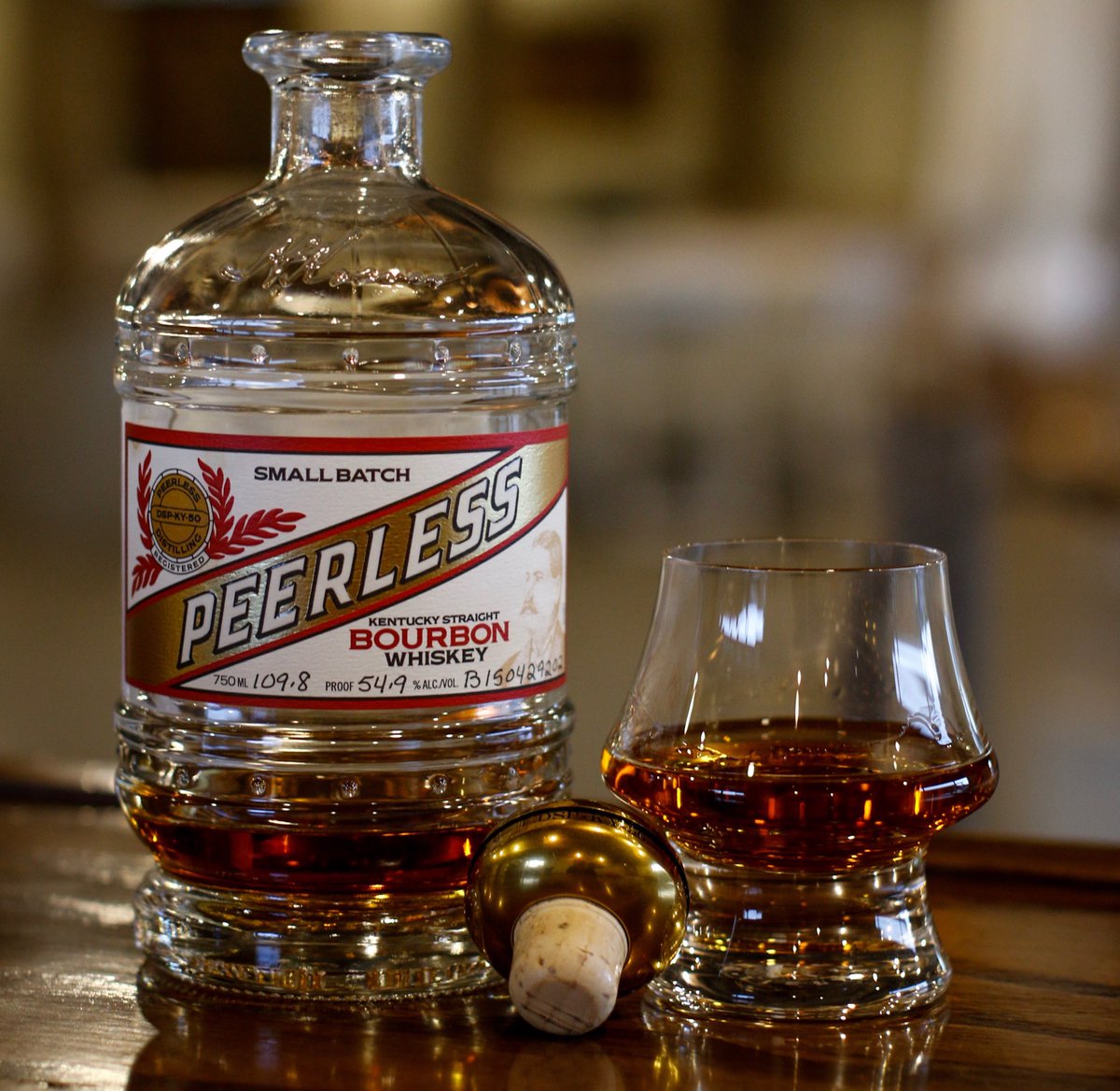 BourbonLens's tweet photo. NEW PODCAST RELEASE!! Grateful to have spent time with @kypeerless Master Distiller Caleb Kilburn. Download our latest #podcast episode today! #BourbonLens #KyPeerless #bourbon #interview https://t.co/xK7zZwyAp1