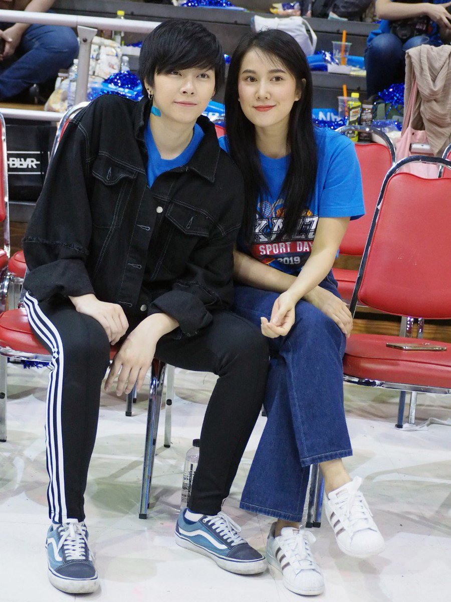 Nann_FC's tweet photo. พี่นันกับน้องเนสพร้อมจ่ะ💙

#KazzSportDay2019 #KazzMagazine
#nannnest #Nann #NestNisachol https://t.co/OZxQRFQxJ8