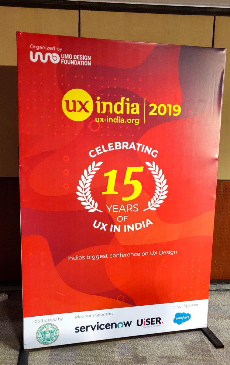 designerrs_acad's tweet image. Day 1 at @uxindiaconf 

#Design4VR @kernel_kumar @iamatulxyz @scapicxr