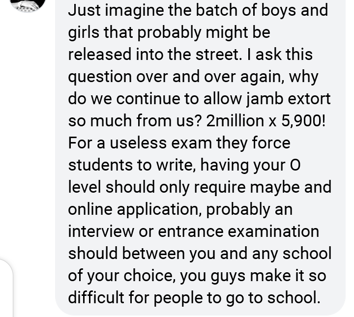 Blezyboi's tweet photo. #XenophobicAttack 
Please we must fight both xenophobic and jamb together

Let's come together and fight against jamb other countries ain't doing jamb ...They only partake in entrance exams.
Why doing jamb? #StopJamb https://t.co/n31ihu647l