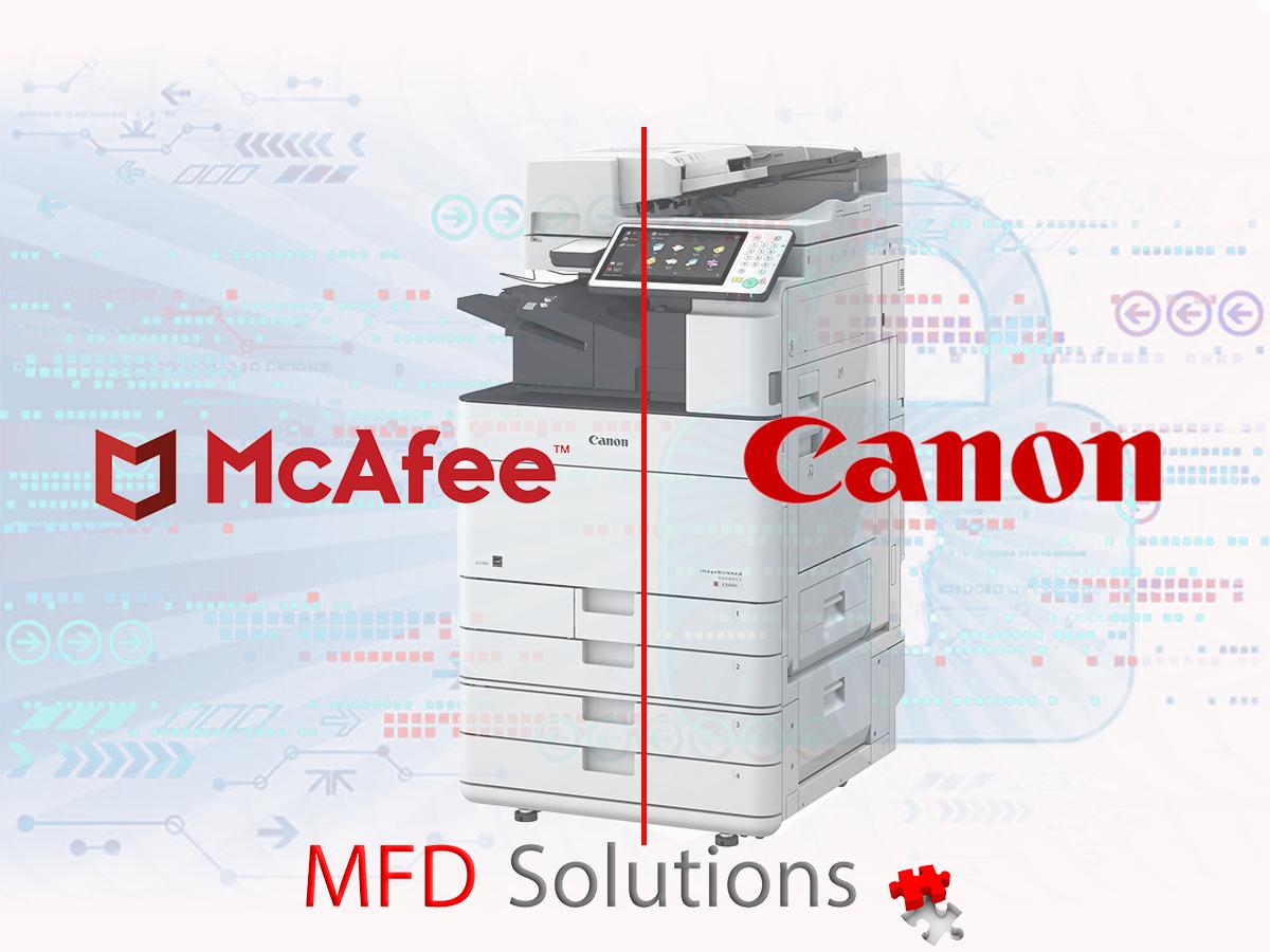 MFDSolutions's tweet image. Did you know that #Cybercrime now accounts for more than 50% of all crimes in the UK, according to National Crime Agency? 💻

#Canon has recently announced a partnership with #McAfee to ensure maximum protection to the entire imageRUNNER series!!💪💪