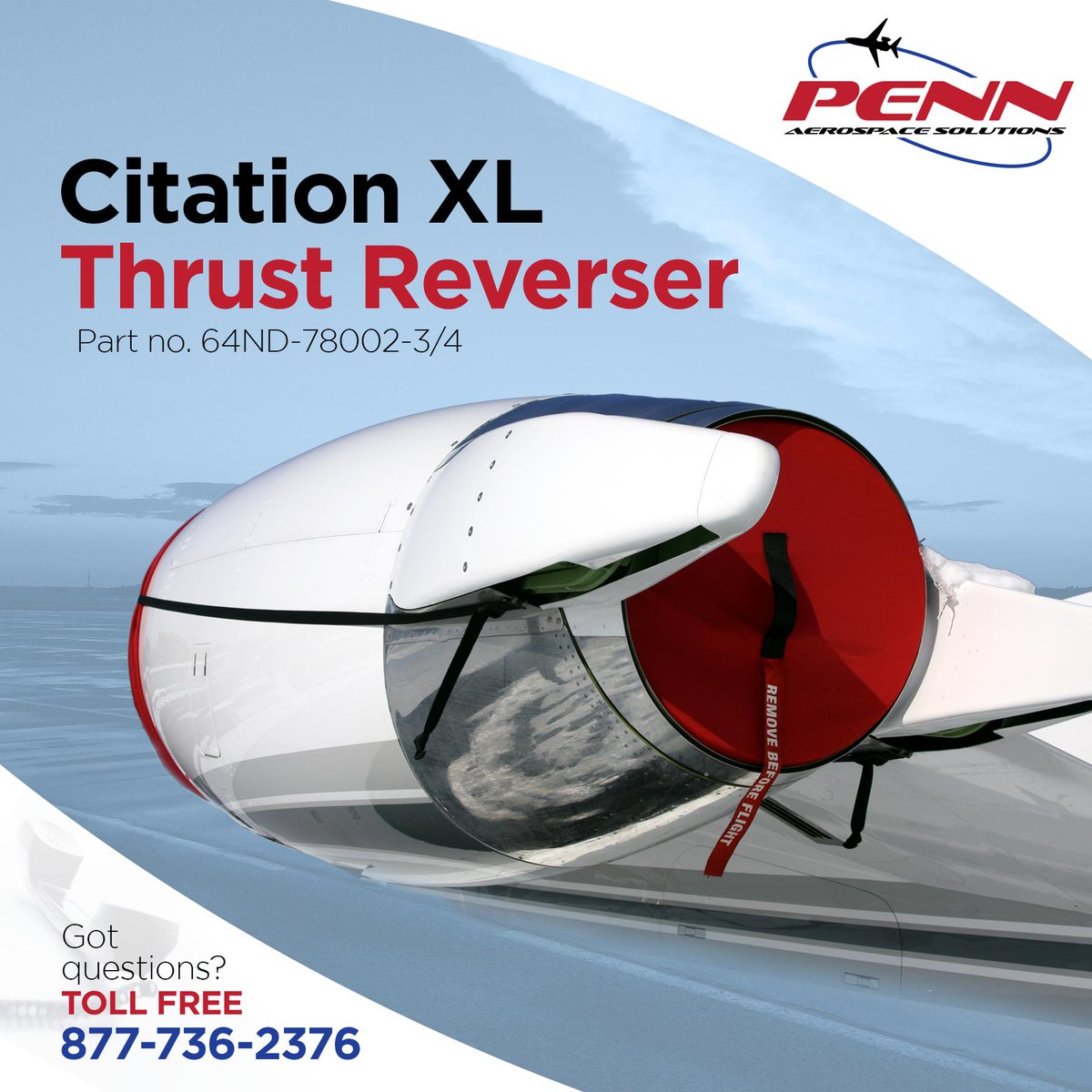 penn_aerospace's tweet photo. Ready to go - Citation XL (LH &amp; RH) Thrust Reverse Assy -Immediate AOG shipping options. See detail: https://t.co/NePLsyOu7z

#cessna #citation #privatejet #aircraft #aircraftAOG #aircraftmaintenance #jetmaintenance #aircraftleasing #jetparts #aircraftengineer #pilot #bizav #aog https://t.co/lOdRlKvthA