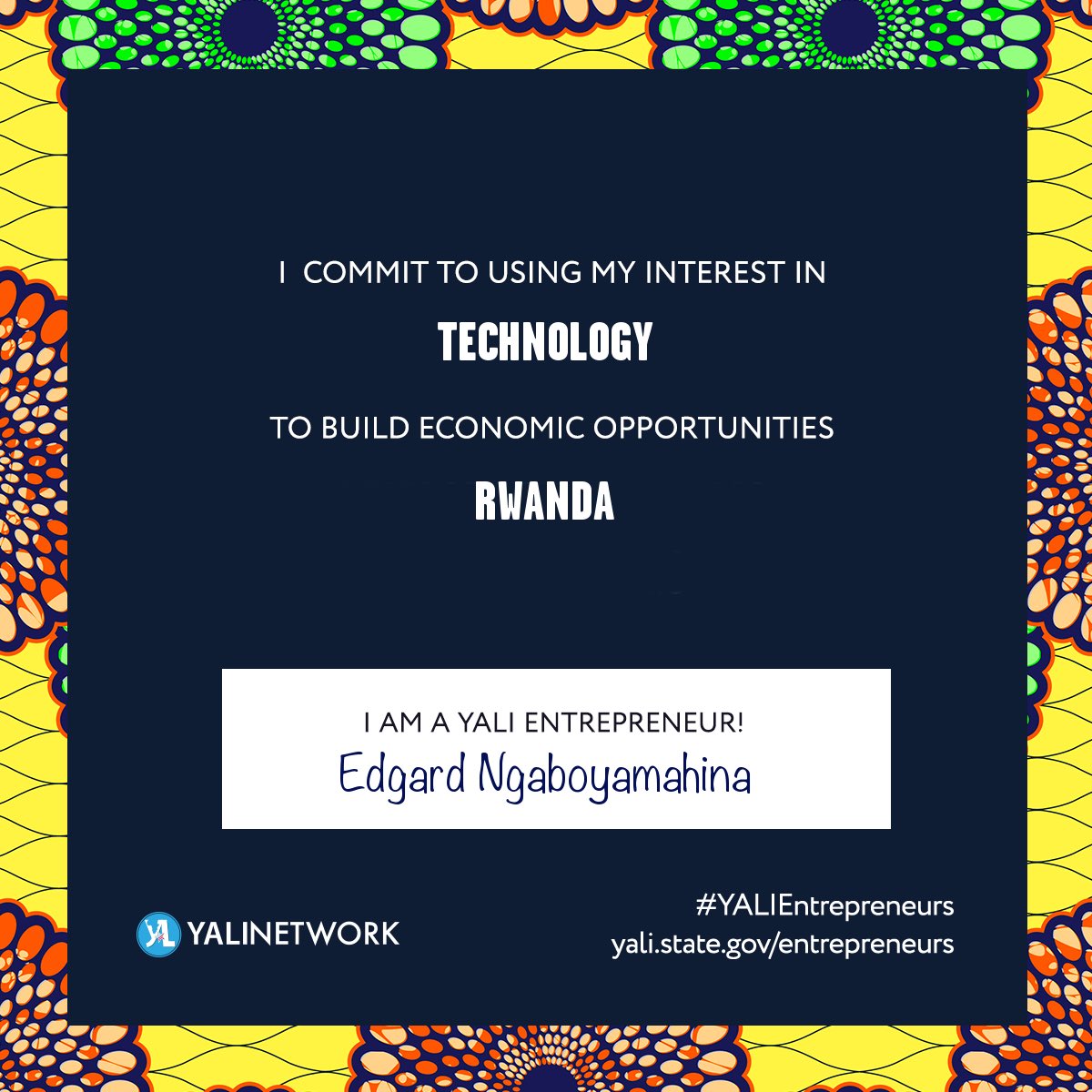 Leave No One Behind. #YALIEntrepreneurs