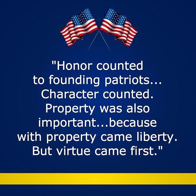 ChadASmith's tweet photo. I'm reading "A Patriot's History of the United States" (Schweikart &amp; Allen). Highly recommended reading. This isn't about right or left. It isn't about blue or red. It's about character. God save us from "soggy anarchy &amp; incomplete licentiousness." (read below).
.
From the s… https://t.co/isZ6TrUvMu