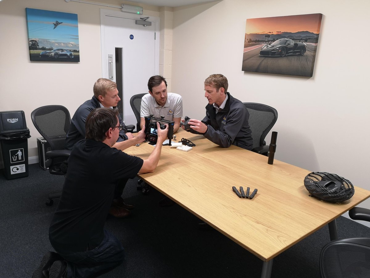 Great start to second week of filming for <a href="/bbfuk/">Buckinghamshire Business First</a>.Exciting to  see world class innovation <a href="/Graphite_AM/">Graphite AM Ltd.</a> in Buckinghamshire.
#bbf19