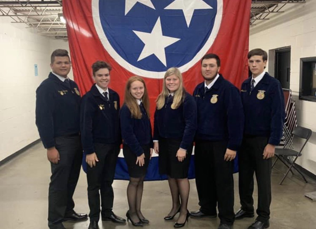 ohsffa1's tweet photo. Thank you to Mason Deberry, Jacob Meyer, Lilly Elam, Savannah Scott, Nathan Okey, and Alvin Brandon for representing us this morning at the Tennessee State Fair Ham Breakfast! https://t.co/vem4NETIzQ