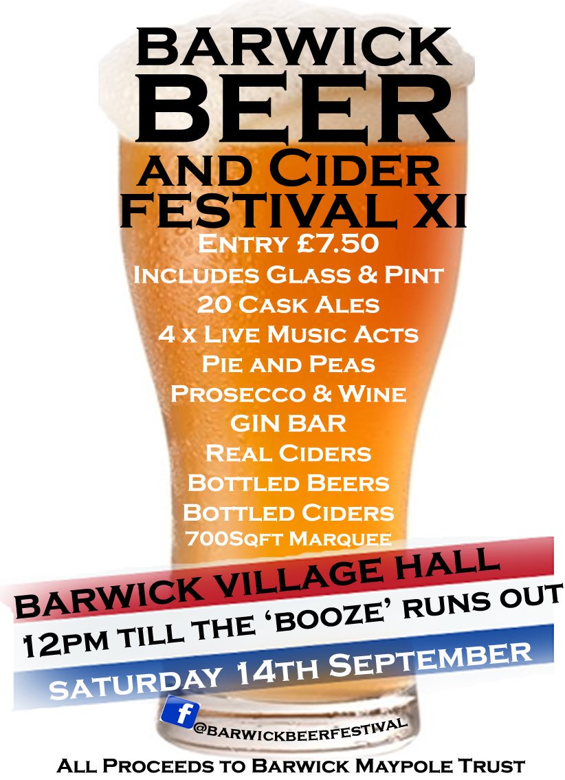 BarwickBeerFest's tweet photo. 5 more sleeps until the big day.... hope you are Thirsty!!! https://t.co/18HjPW9m9u