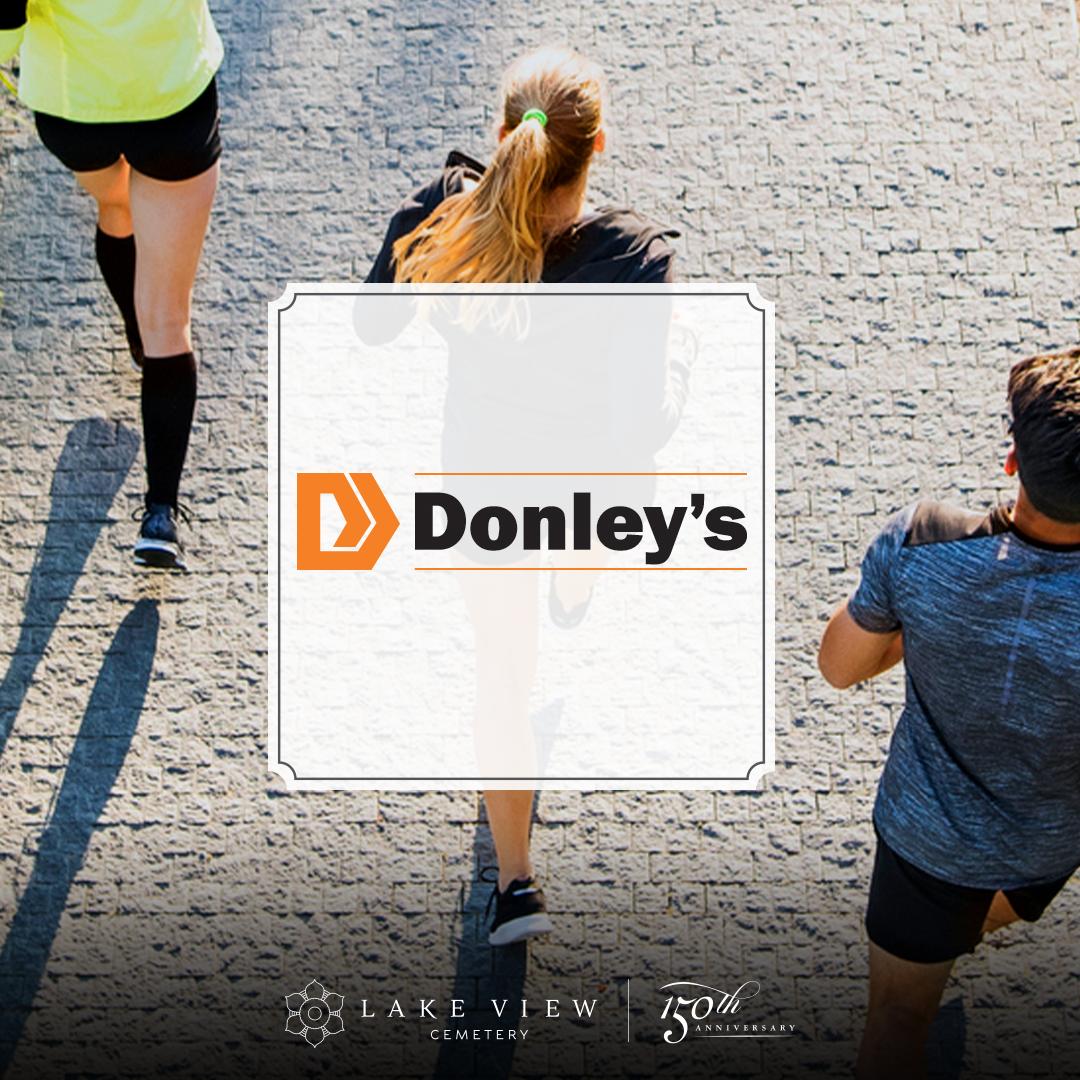 LakeViewCem's tweet photo. Thanks to @DonleysInc for sponsoring A Run Through History! Join us for a 5k Run or 2-mile Walk on September 29. Register today: https://t.co/6swbxShMVW #RunThroughHistory #LakeViewCemetery https://t.co/J6glUSpdi5