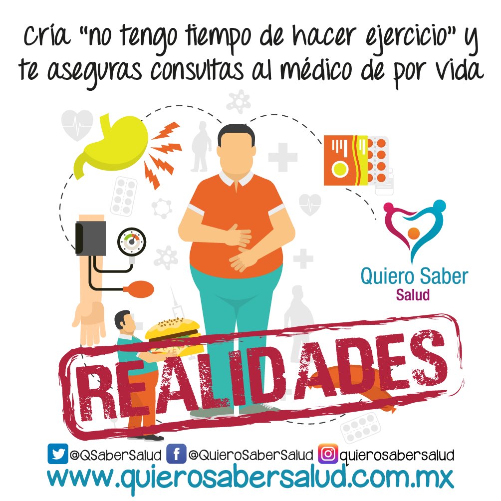 QSaberSalud's tweet image. Es una #realidad, cada #excusa que te pones a ti mismo, es una #excusa que le pones a tu #salud. #Cuídate , lleva una #dietabalanceada, realiza #actividadfísica constante y #duerme suficiente. @lamorenut @alvarezcordero @PaolaEspinosaOf @PaolaEspinosaF