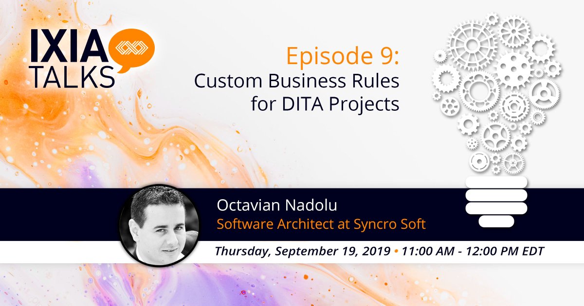 MadCap IXIA CCMS tweet media