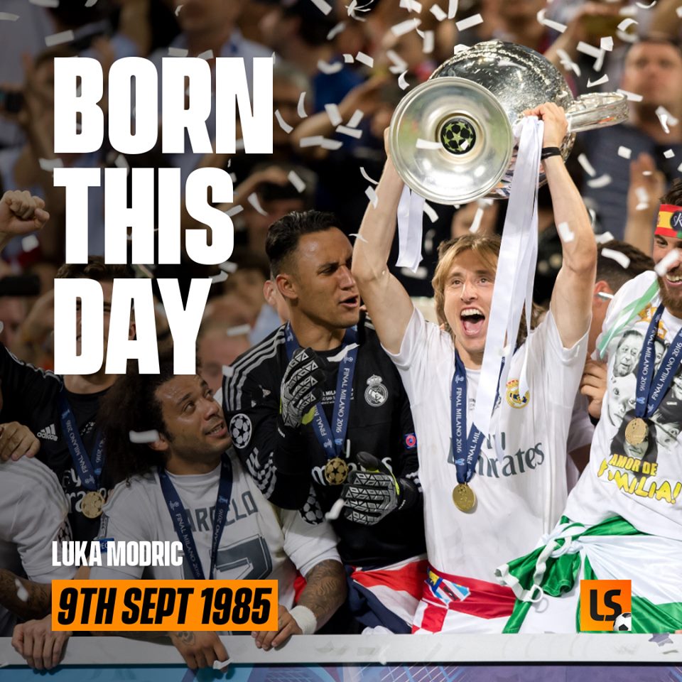   4 x Champions League    1 x La Liga 1 x Ballon d\Or Happy Birthday Luka Modric  
