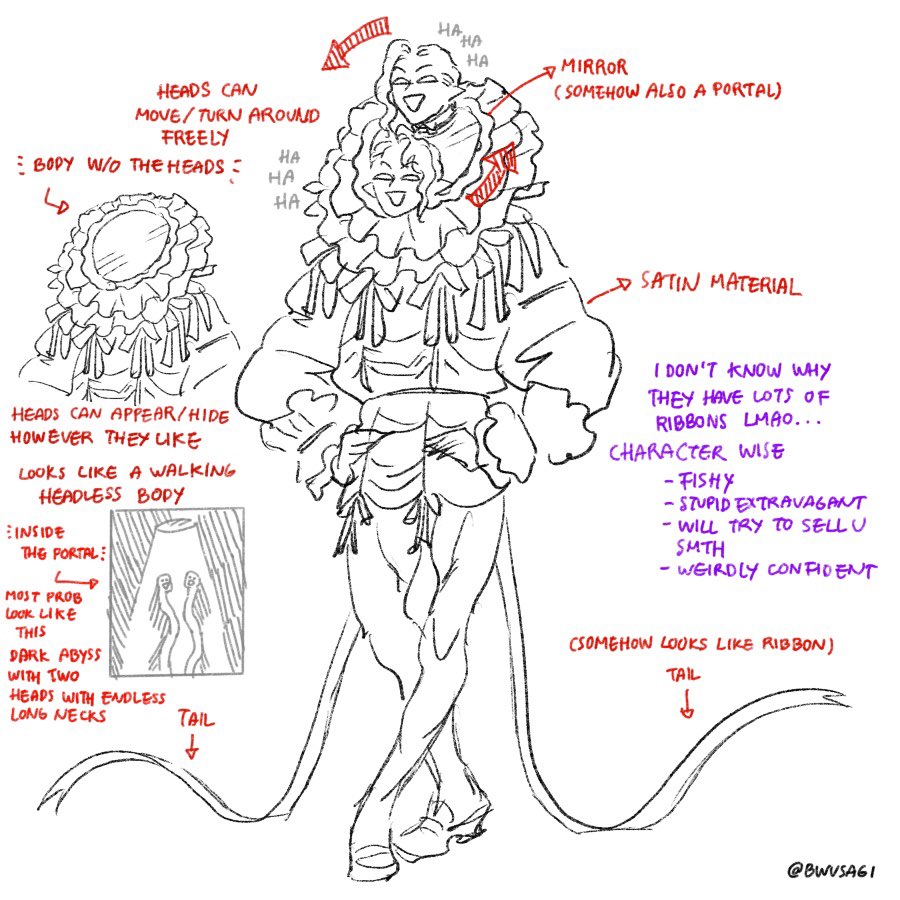Drew this while tabling sksksk thank you so much everyone who visited, greeted and purchased from our booth!!!! ???I had fun and I hope y'all too!
It's #teratologychallenge by https://t.co/1R4N8BjQmy !
Day 1, "Polycephaly"
Speedpaint and Highres are shared with patrons ?