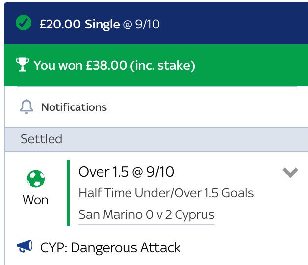Backofthenet20's tweet photo. 💥💰INPLAY ROLLOVER💰💥

BACK OF THE NET WINNER! ✅ 

#winner #inplay #WeGoAgain #tips #nextgoal 

HIT ❤️ IF YOU BAGGED IT! https://t.co/y0Csj7vRW2