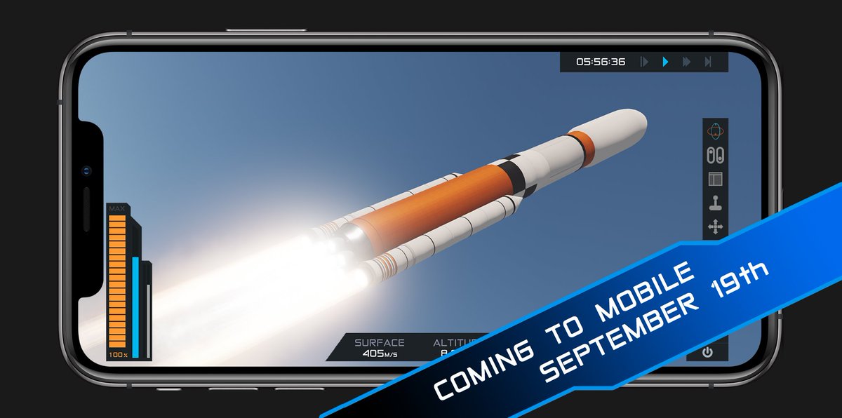 JundrooGames's tweet photo. SimpleRockets 2 is coming to mobile on 9/19/19. It will be the most comprehensive simulator on iOS/Android for building and flying 3D rockets and airplanes.
https://t.co/E74yRvaU5W https://t.co/HfoTWoDKb3