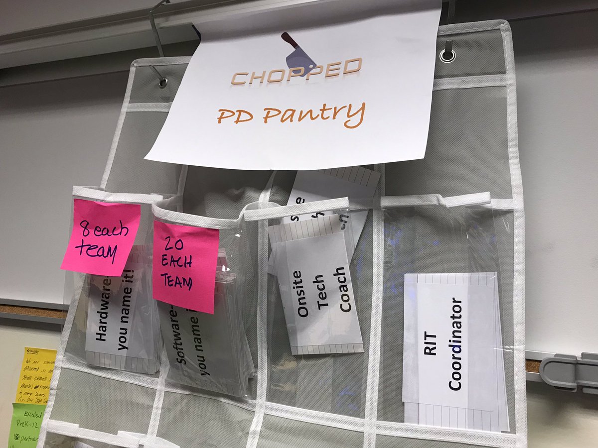 calabrese50's tweet photo. If you had a “Chopped PD” pantry, what would you choose? Kudos to @smartabano for a lively staff meeting. #choppedpd #teamlhric https://t.co/LGK6lGyFq3