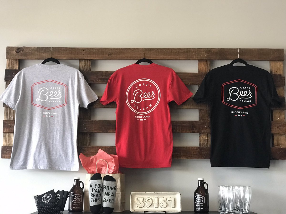 CbcRidgeland's tweet photo. We are the perfect place to shop for your beer lover gifts. We have tees, socks, glasses, books, cookies, koozies, and much more. Come in grab a cold one and check out our beer swag.
#CraftBeerCellar #CBCRidgeland #CraftBeer #Beer #BeerLove #RidgelandMS #MSBeer #MSCraftBeer https://t.co/D1OcfKv4N7