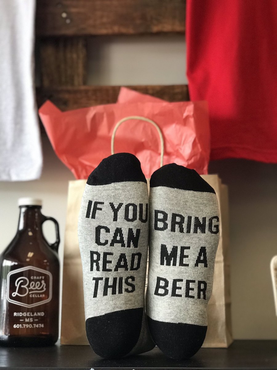 CbcRidgeland's tweet photo. We are the perfect place to shop for your beer lover gifts. We have tees, socks, glasses, books, cookies, koozies, and much more. Come in grab a cold one and check out our beer swag.
#CraftBeerCellar #CBCRidgeland #CraftBeer #Beer #BeerLove #RidgelandMS #MSBeer #MSCraftBeer https://t.co/D1OcfKv4N7