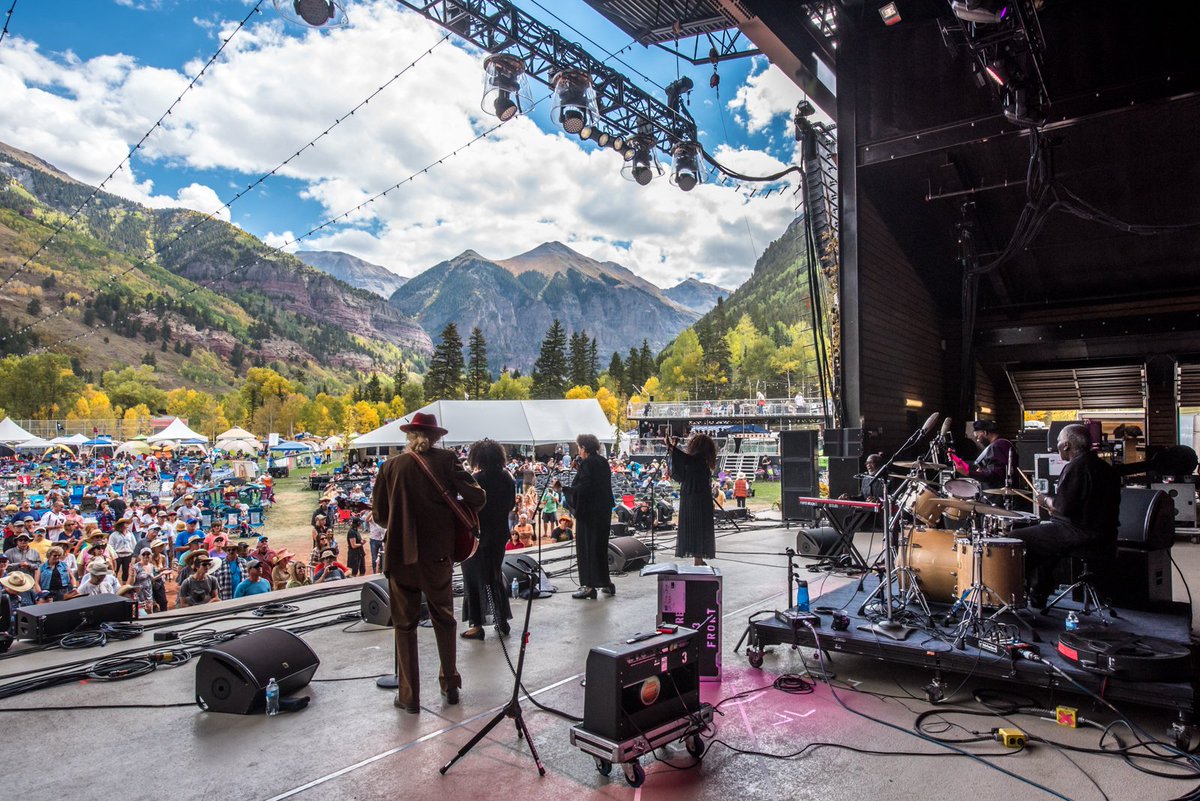 We will be <a href="/TellurideBlues/">Telluride Blues</a> w/ an incredible lineup of Music Maker artists that represent the rich blues &amp; gospel traditions of the American South. The Como Mamas, Willie Farmer, Sandra Hall, &amp; Alabama Slim will all be performing at this year's festival!

TellurideBlues.com