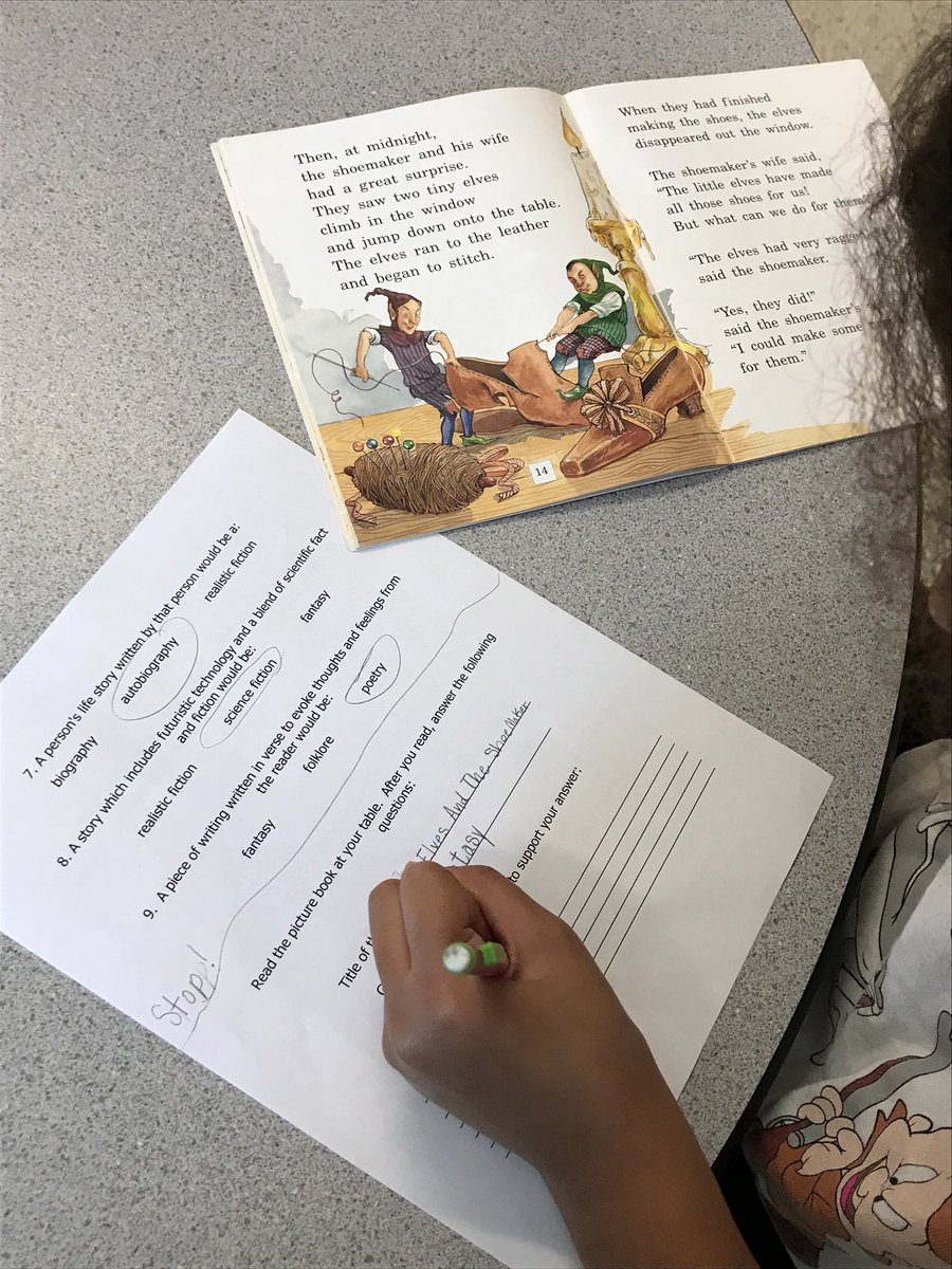 AbbeyUpton's tweet image. Reading workshop going strong on this Monday!  Finishing our genre quiz, working in iReady and Freckle, then ending with time with our favorite book! #CRFamily #creteach #cre219
