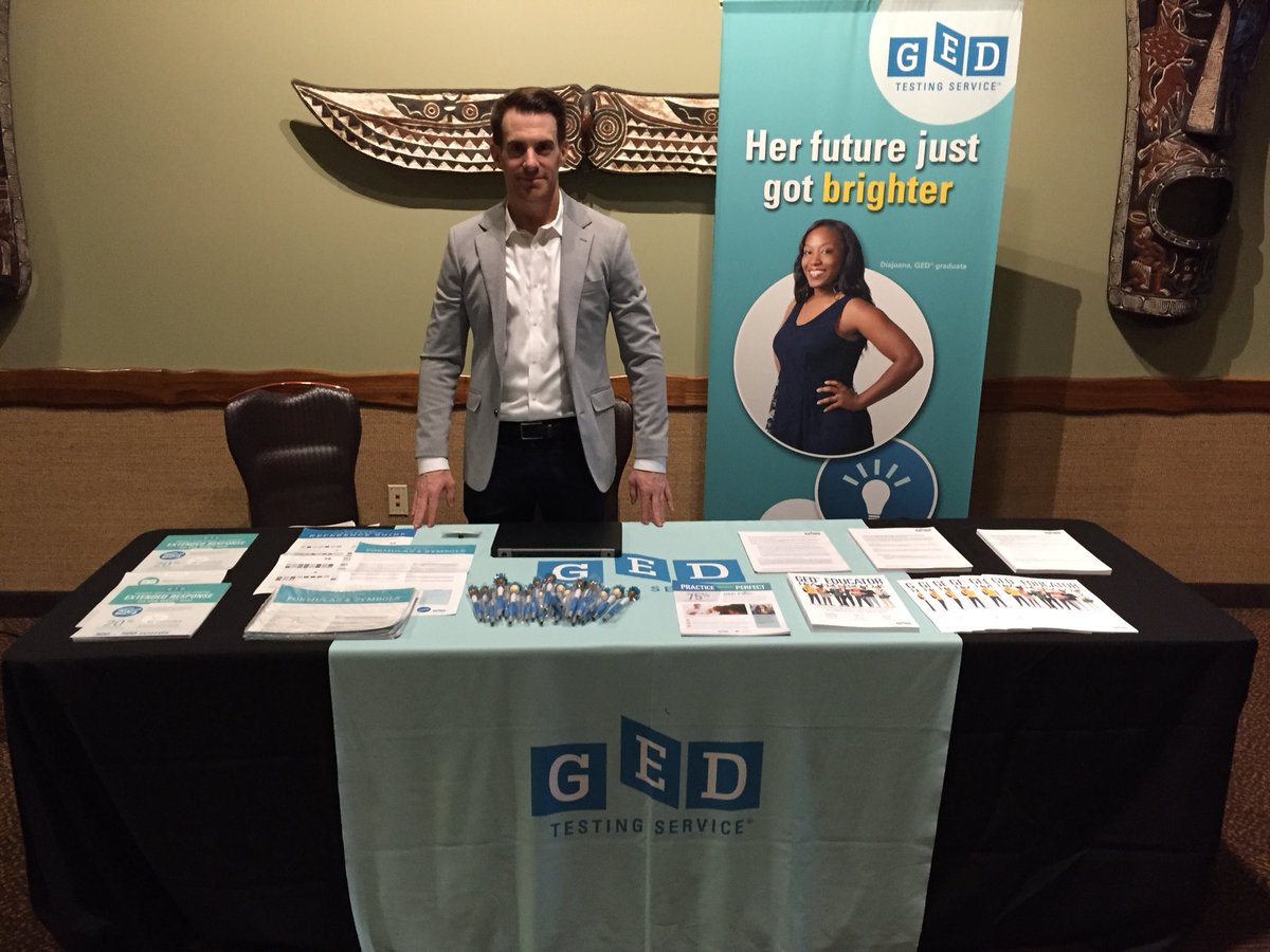 Scott_S617's tweet photo. GED Testing Service is excited to be an attendee & sponsor at the Correctional Education Association of Ohio annual conference. #ceaohio #CEAnational #corrections #GED #GEDtesting #GEDTS https://t.co/3ZVZtmZaXT