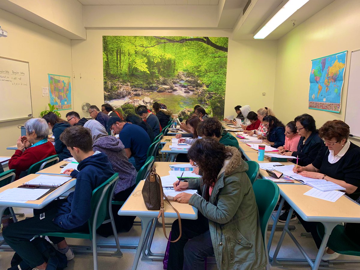 Students of ESL level 3.