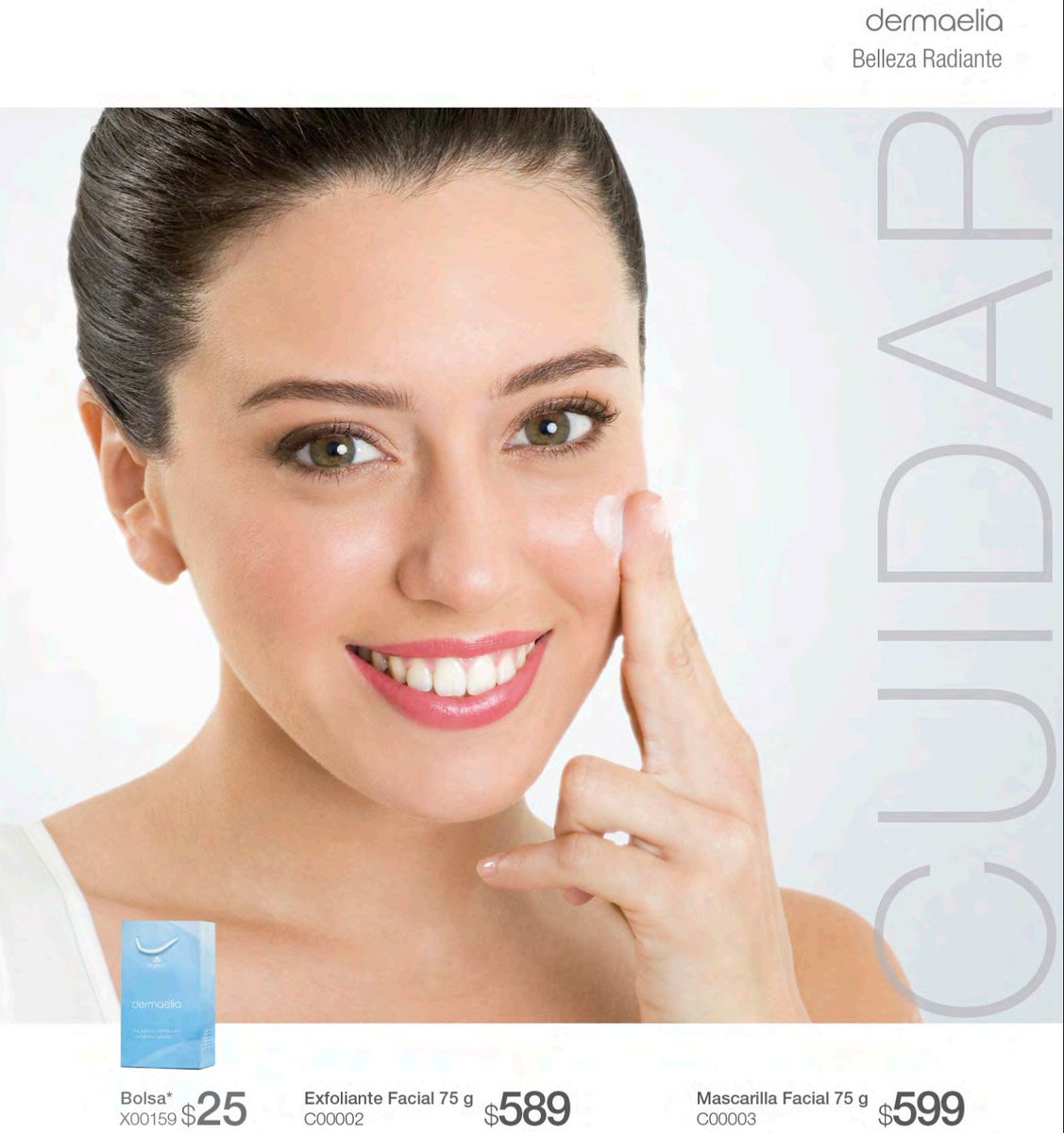 BiogreenL's tweet image. Línea DERMAELIA
Cuando nos sentimos felices con nosotras mismas un aura de belleza nos envuelve.

-Exfoliante facial 75g a $589
-Marcarilla Facial 75g a $599