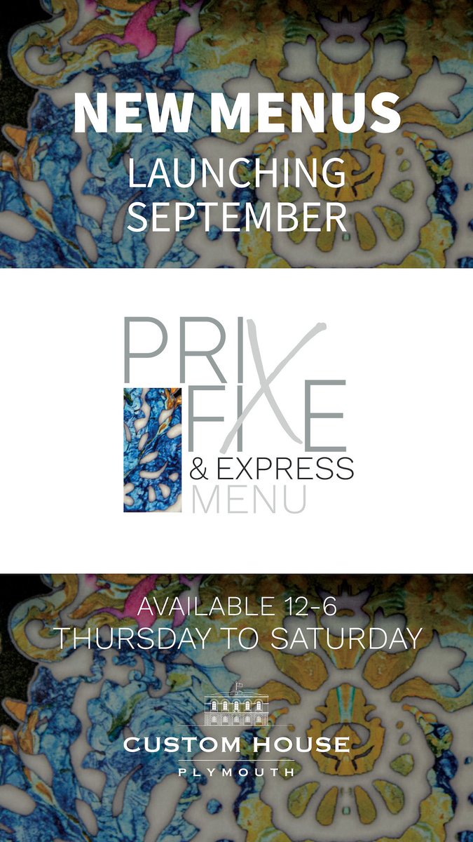 We'll be revealing our new lunchtime and fixed price menus TOMORROW...

Serving from this Thursday, prepare for Plymouth's new best place to have lunch 🙌
