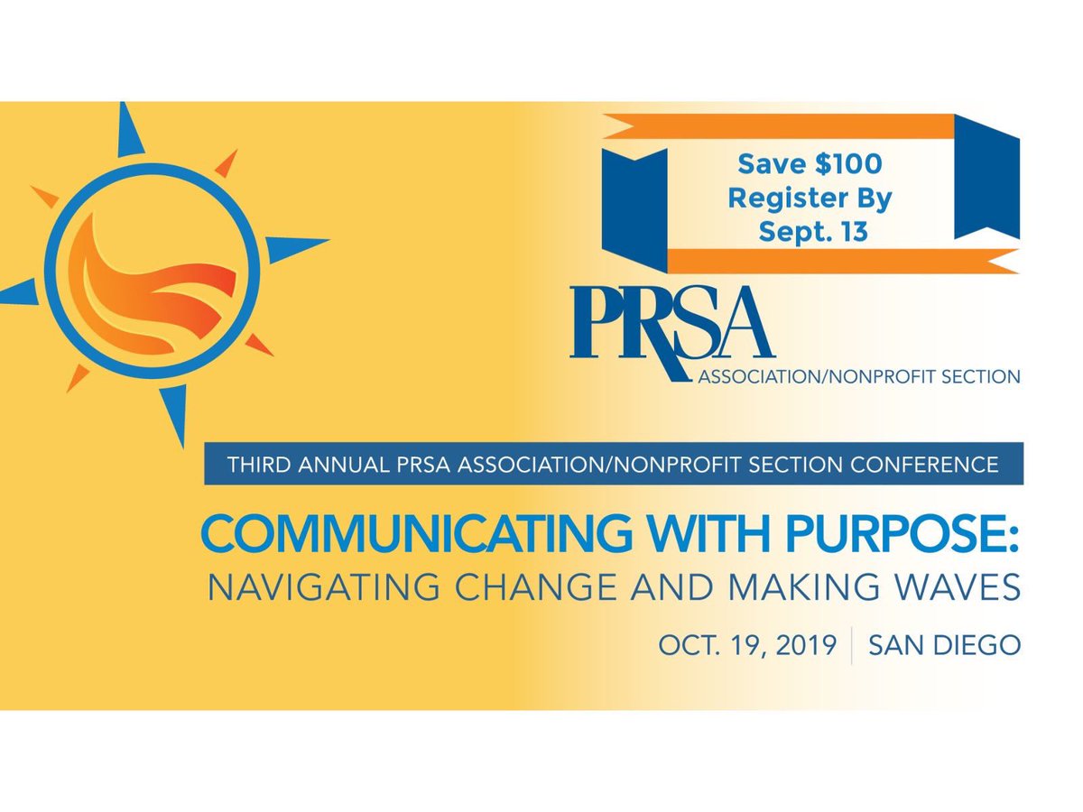 PRSANonprofit's tweet photo. #PR students and pros worldwide know @drsha as a PR educator and co-author of Cutlip & Center’s Effective PR textbook. She’ll kick off #ANPRSA19 Oct. 19 inspiring attendees to visualize how PR & organizational identity are key to surviving waves of change. https://t.co/ogjOd0bZcQ https://t.co/UUXyWwBVhw