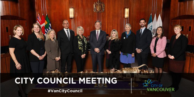 The next City Council Meeting begins tomorrow at 9:30am. Find the agenda, minutes &amp; the live stream here: ow.ly/XKCq50w3aiT. A reminder to anyone attending that pay parking is now in effect at City Hall. #VanCityCouncil #CityofVancouver <a href="/VanCityClerk/">Vancouver City Clerk</a>