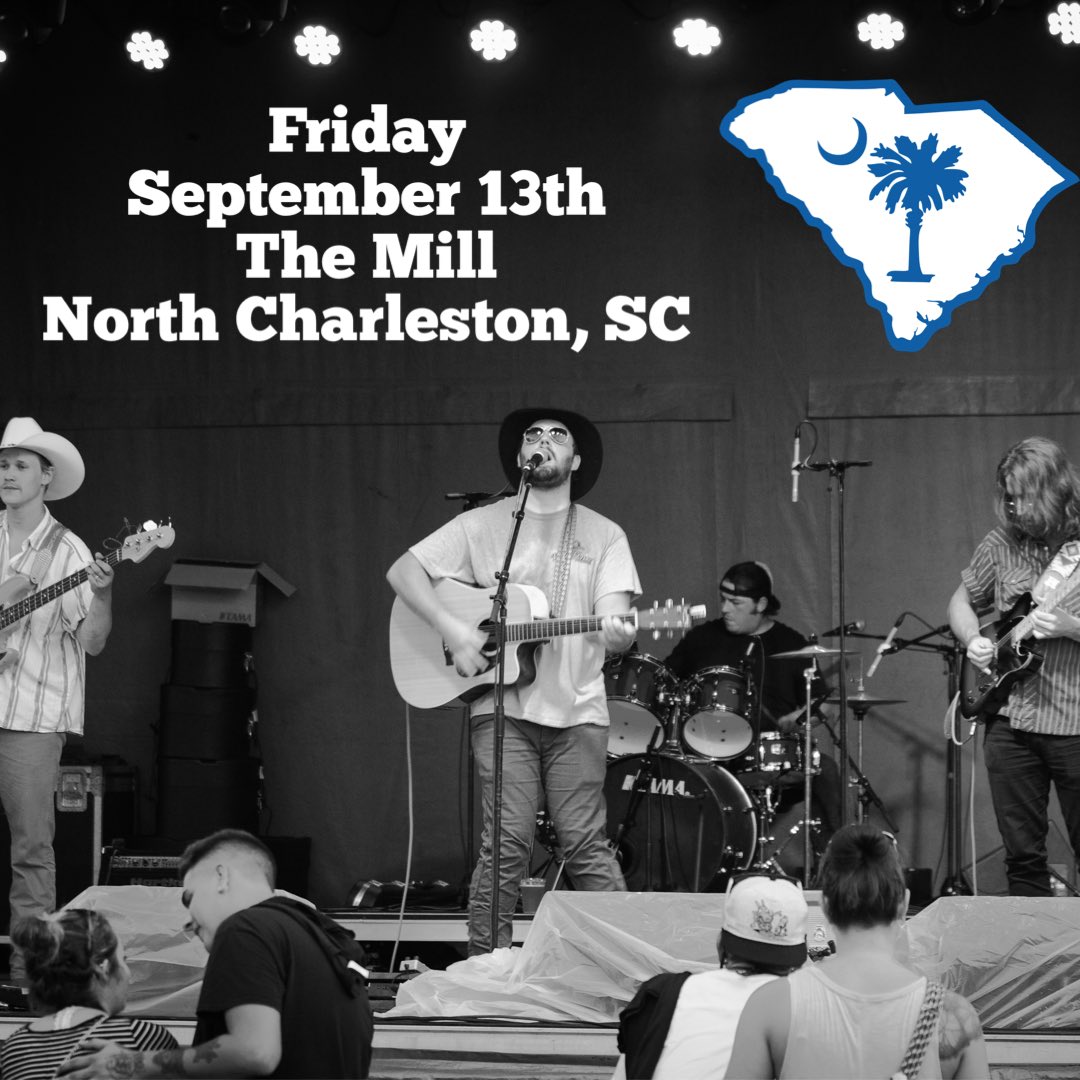 This Friday North Charleston, SC! 
#Charlestonmusic #Charleston